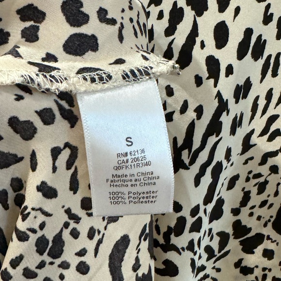 Vintage Guess Slip Dress Animal Print - Picture 6 of 6